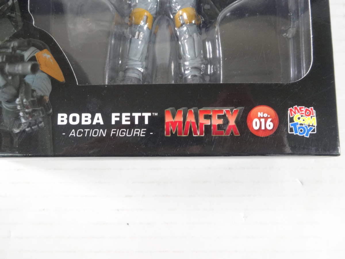 10/Ω190★フィギュア・MAFEX ボバ・フェット「スター・ウォーズ エピソード5/帝国の逆襲」アクションフィギュア No.016★中古品の画像2