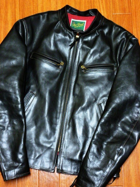 FLAT HEAD フラットヘッド 馬革 シングル ライダース ジャケット