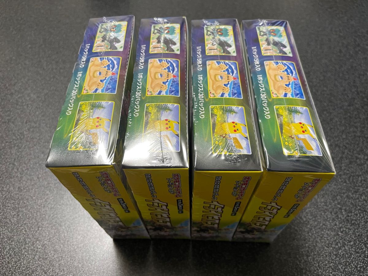 初版 ポケモンカードゲーム イーブイヒーローズ 4 BOX シュリンク付き