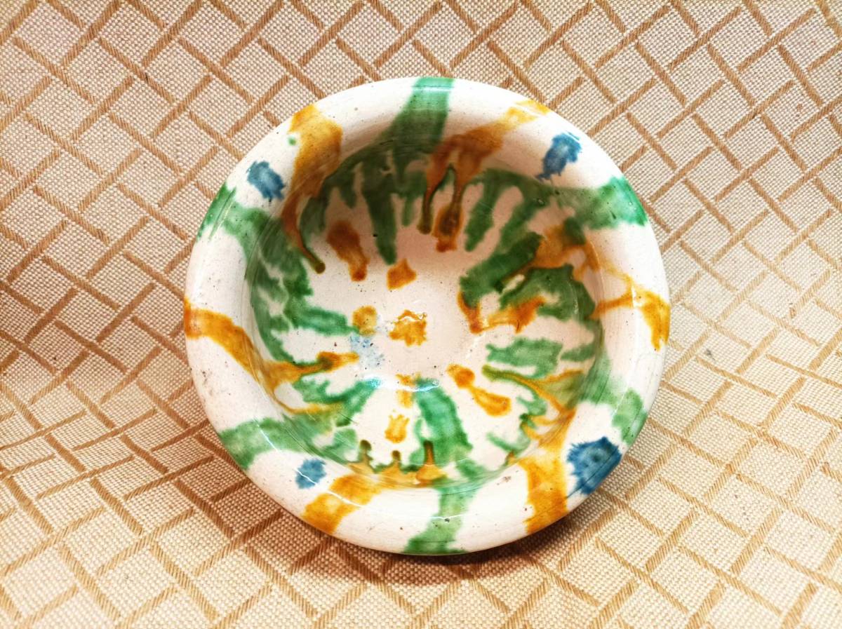  China writing thing old . collection house. discharge goods Tang three . sake cup 