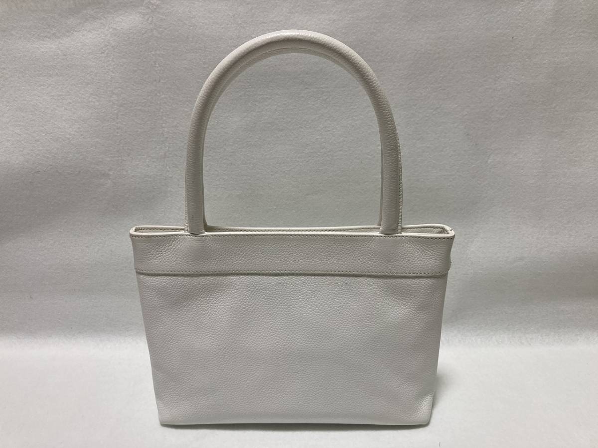 ☆VINTAGE CHANEL ヴィンテージシャネル ホワイト 希少!ハンドバッグ