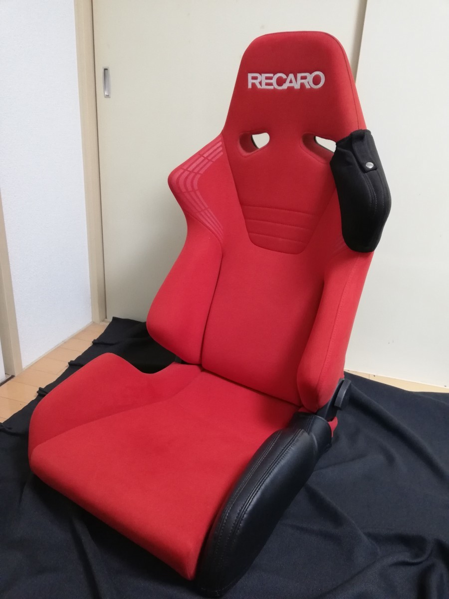 RECARO SR-6 カムイレッド セミバケットシート サイドサポーター