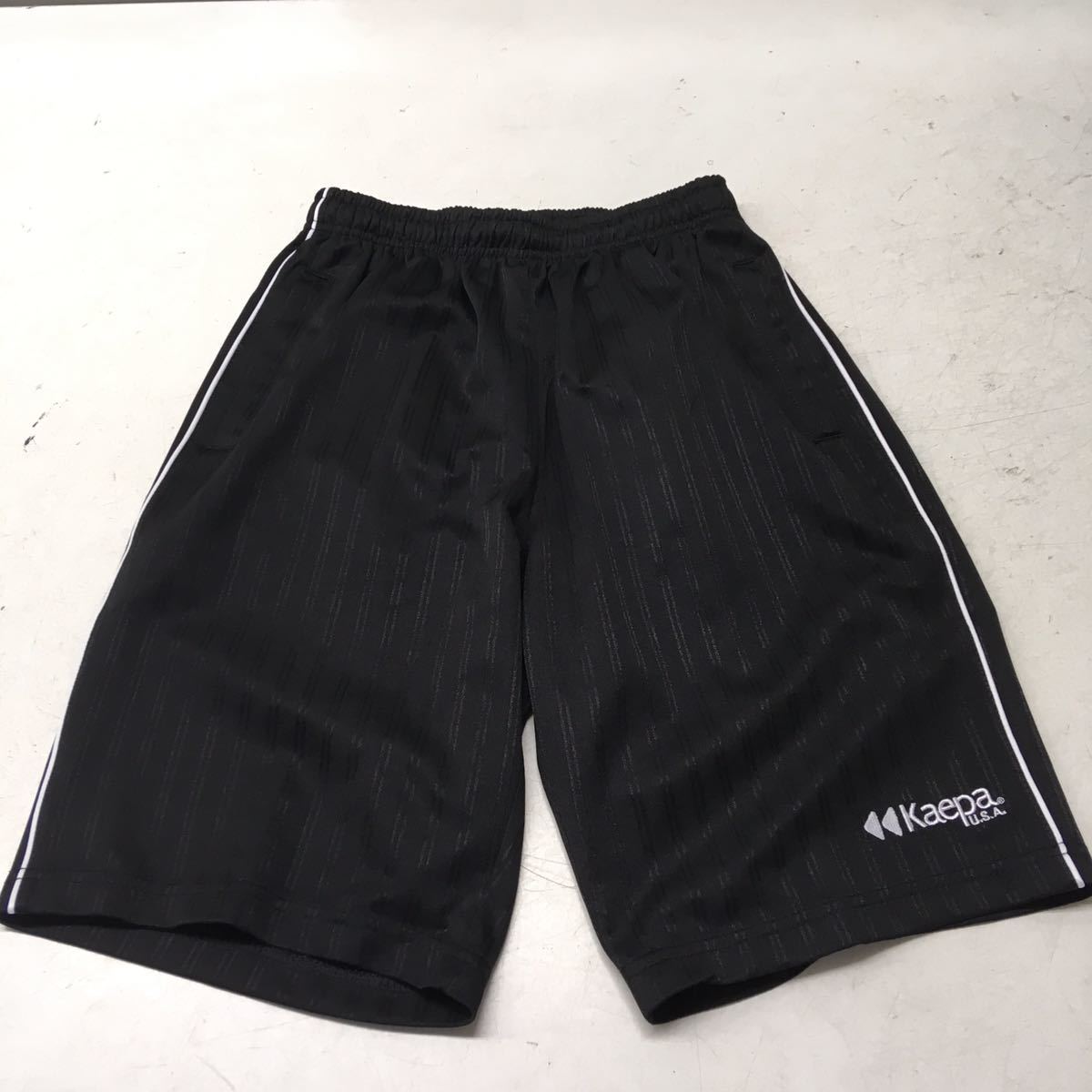  free shipping *kaepa Kei pa* jersey shorts *M size * black #50331sae