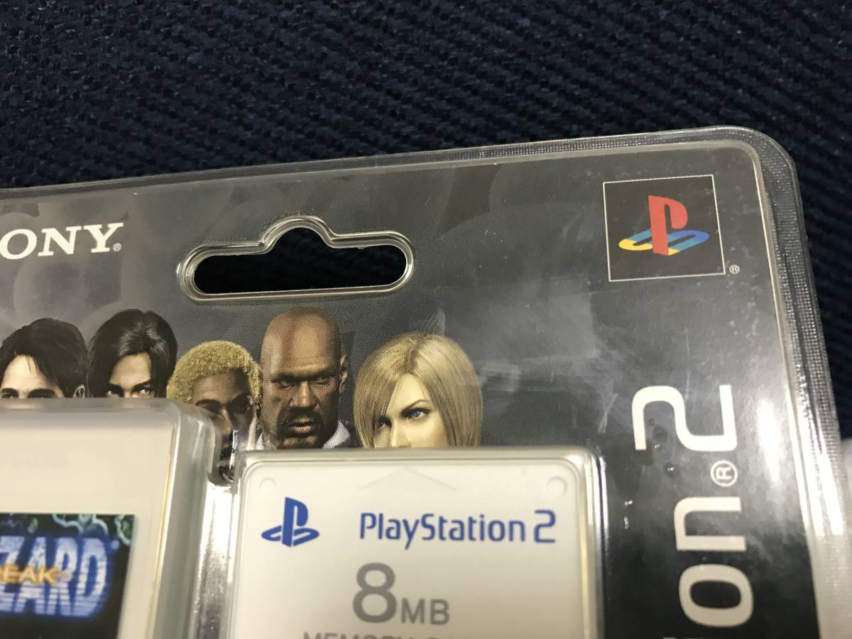 未開封品 PS2専用メモリーカード(バイオハザード アウトブレイク 未開封品 PS2専用メモリーカード(バイオハザード アウトブレイク