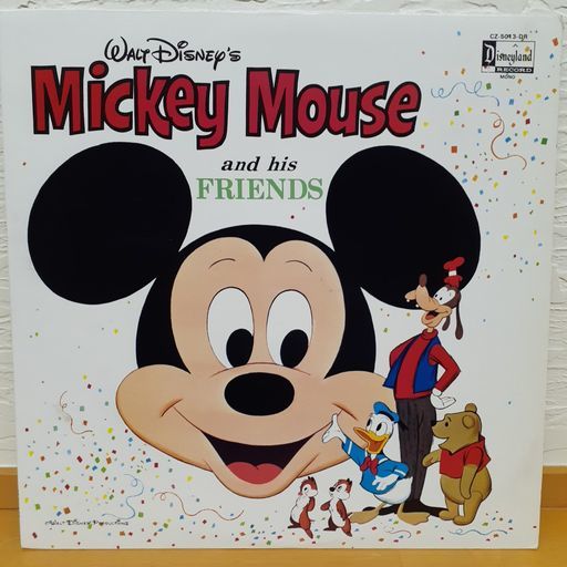 03xx ジョージ・スミス ミッキーマウス MICKEY MOUSE & HIS FRIENDS DISNEYLAND CZ-5013-DR_画像1