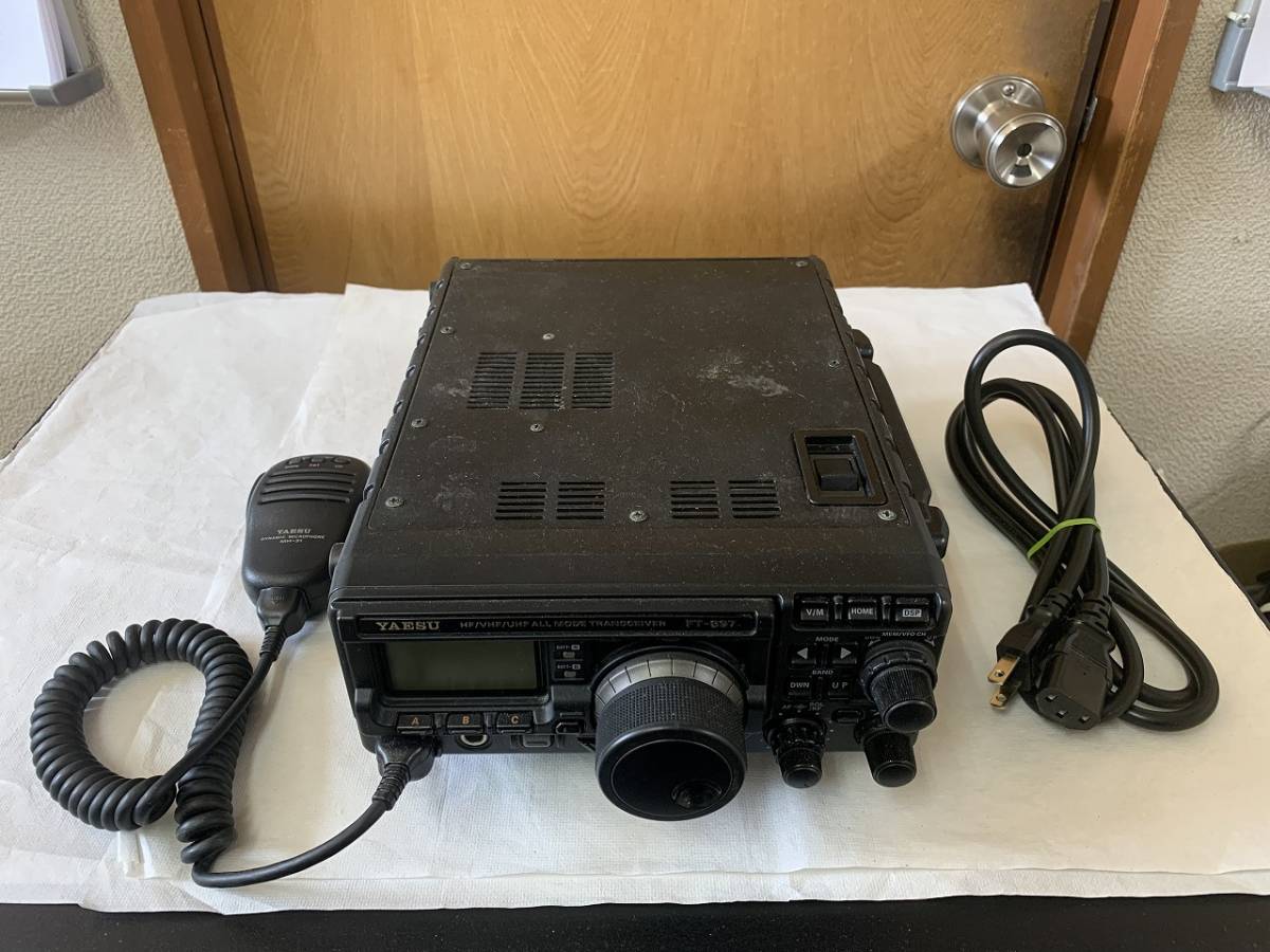 ヤフオク! - YAESU ヤエス 八重洲無線 FT-897 HF/VHF...