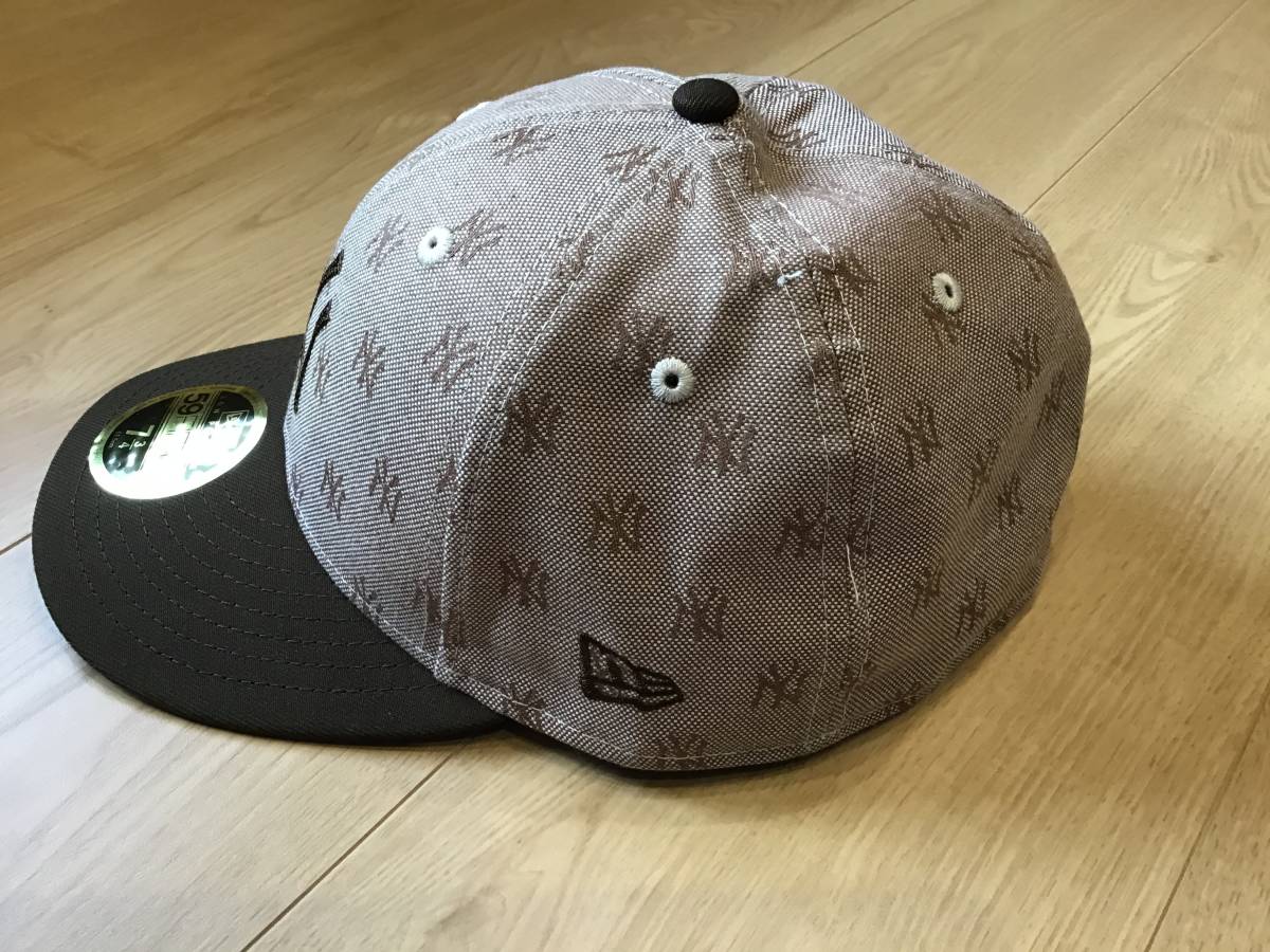 LP 59FIFTY MLB Jacquard ニューヨーク・ヤンキース ベージュ