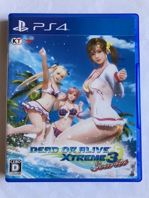 PS4ソフト DEAD OR ALIVE Xtreme 3 Scarlet 中古の画像1