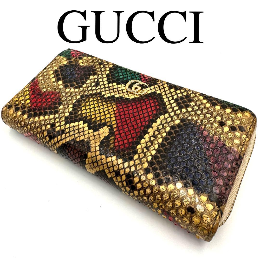 激安正規品 美品 グッチ GUCCI グッチ マーモント GGマーモント 6連