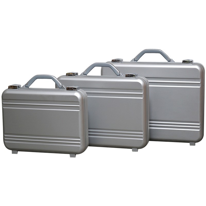  aluminium attache case S size A4 size correspondence silver light weight model laptop storage possibility business bag 