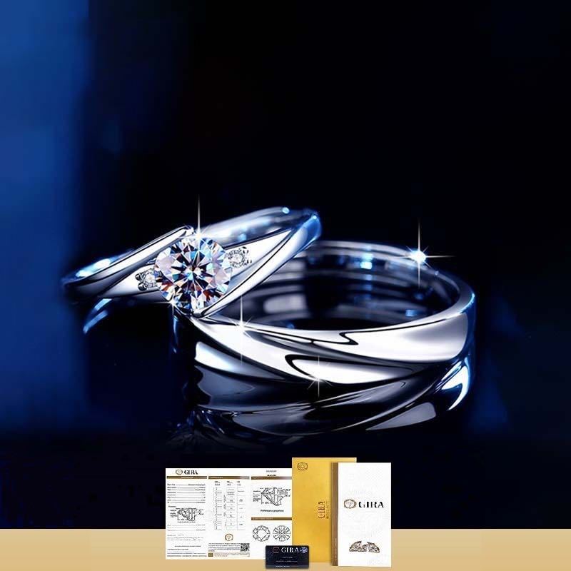 驚きの安さ モアサナイト リング 指輪 s2【新作】上品 0.4ct レディース 0.4カラット 人工ダイヤモンド S925 結婚 シルバー フリーサイズ シルバー台