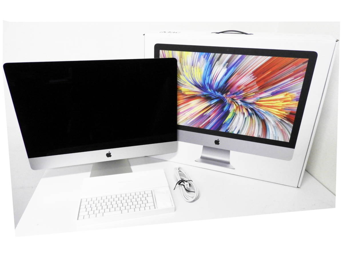 【美品】 Apple iMac (Retina 5K, 27-inch, 2020) A2115 / 第10世代Intel Core i7 3.8GHz / 32GB / 1TB SSD / Radeon Pro 5500 XT の画像1