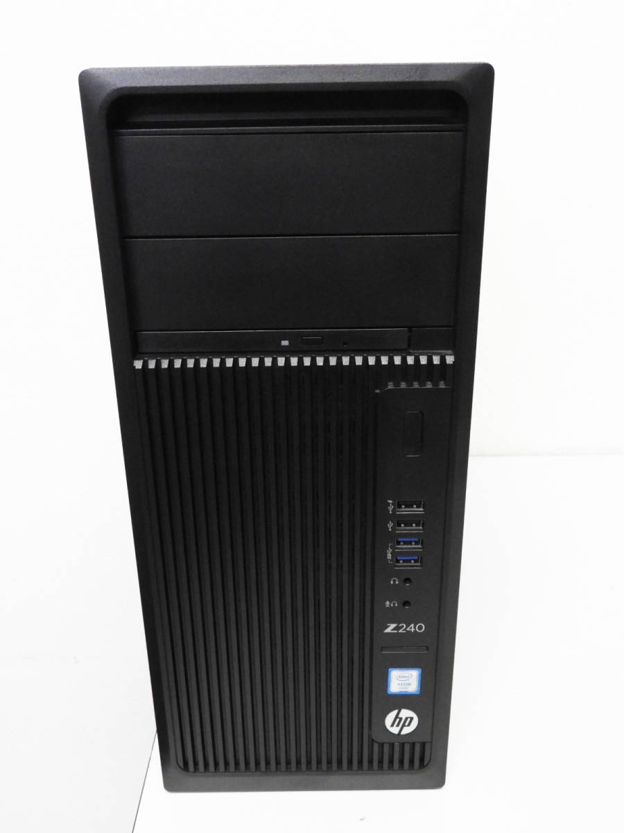 即納】 E3-1245 Xeon / Workstation Z240 HP v5(3.5GHz) QuradroP2000