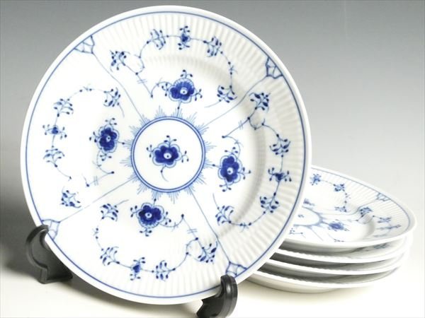 Royal Copenhagen ブルーファン 皿 プレート19.5cm×3枚 食器