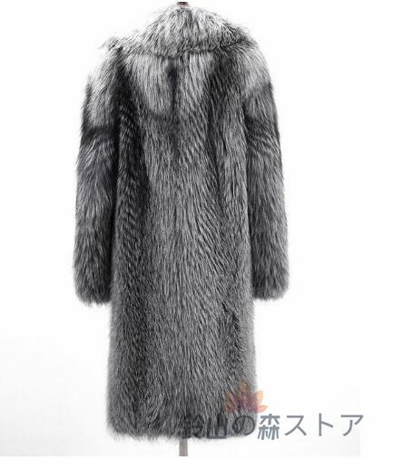 меховое пальто мужской пальто искусственный мех длинное пальто теплый длинный длина кардиган мода зима одежда защищающий от холода внешний серый 