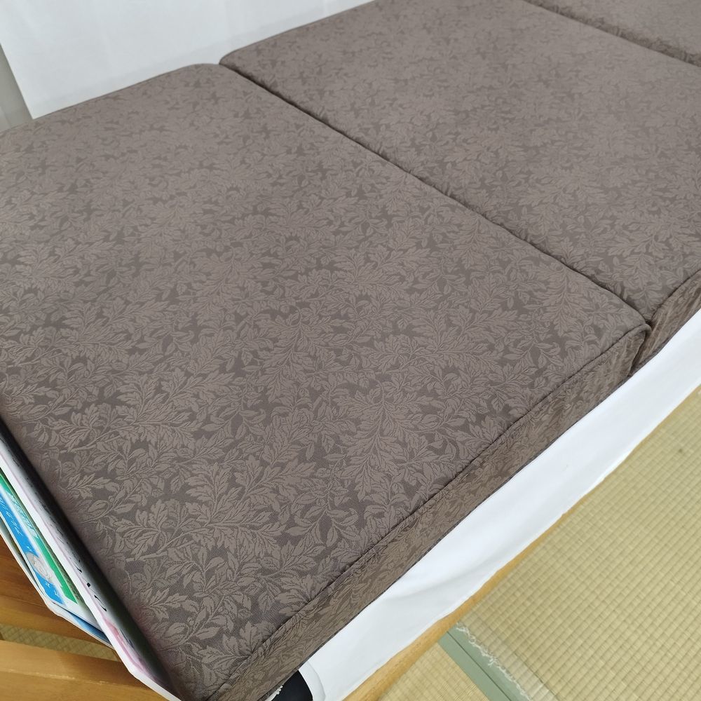  new goods unused cap roll . interval board hell nia. person . recommendation mattress single three folding mattress . futon dehumidification sheet + exclusive use with cover 