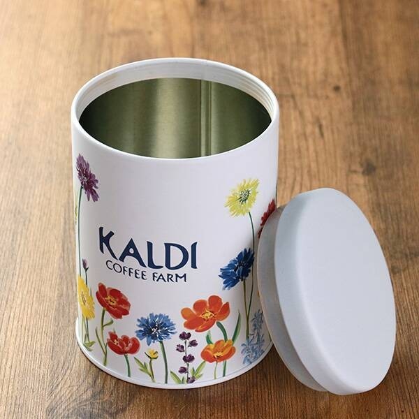KALDI カルディ  2023  春のキャニスター缶  容量 200～250g の画像3