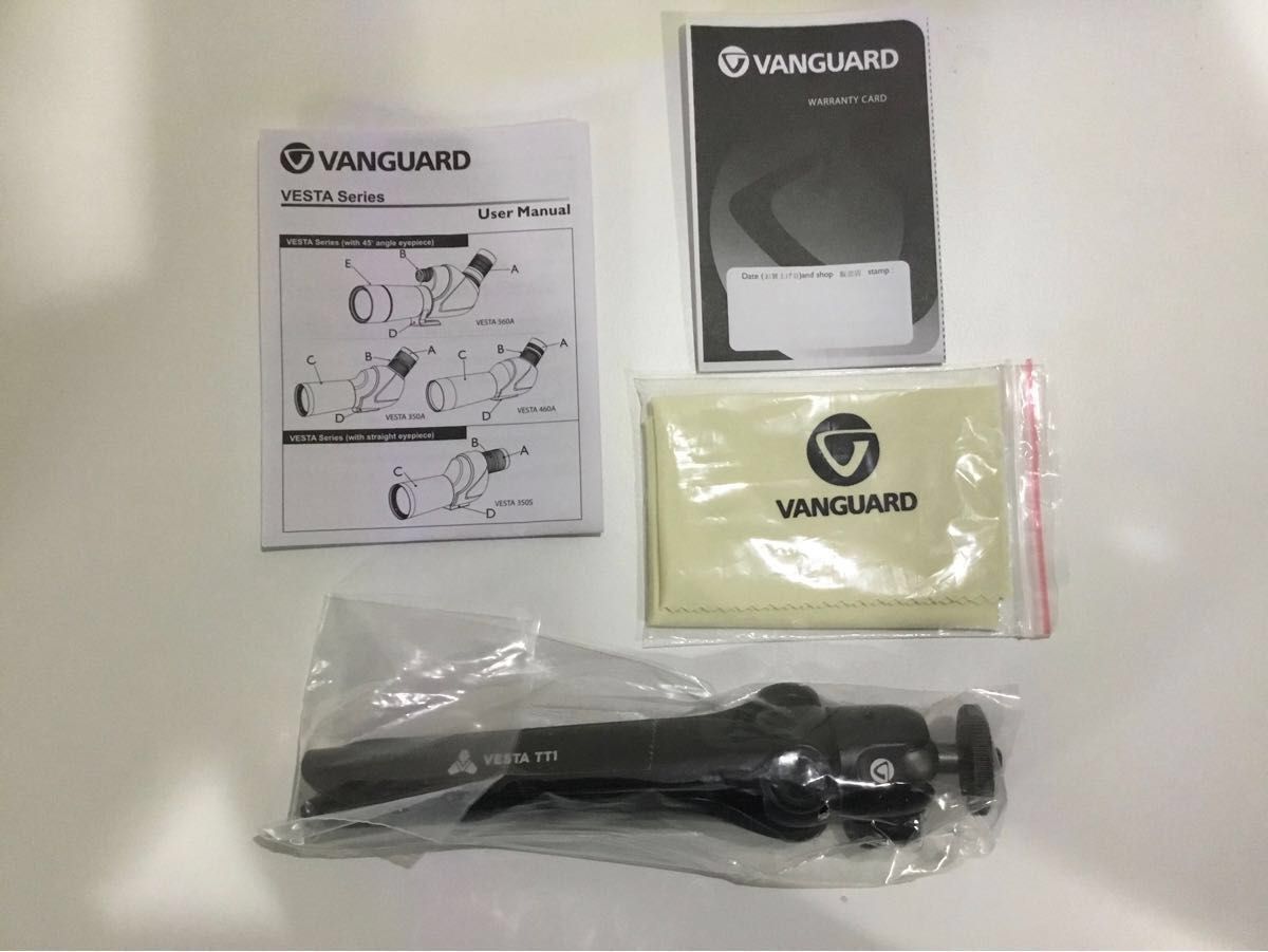 バンガード VANGUARD  フィールドスコープ　VESTA 350S ［12～45倍］ミニ三脚 VESTA TT1付属