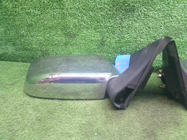  Mitsubishi Pajero Mini H58A left right side mirror door mirror mirror manual plating cover attaching set goods present condition on sale old 