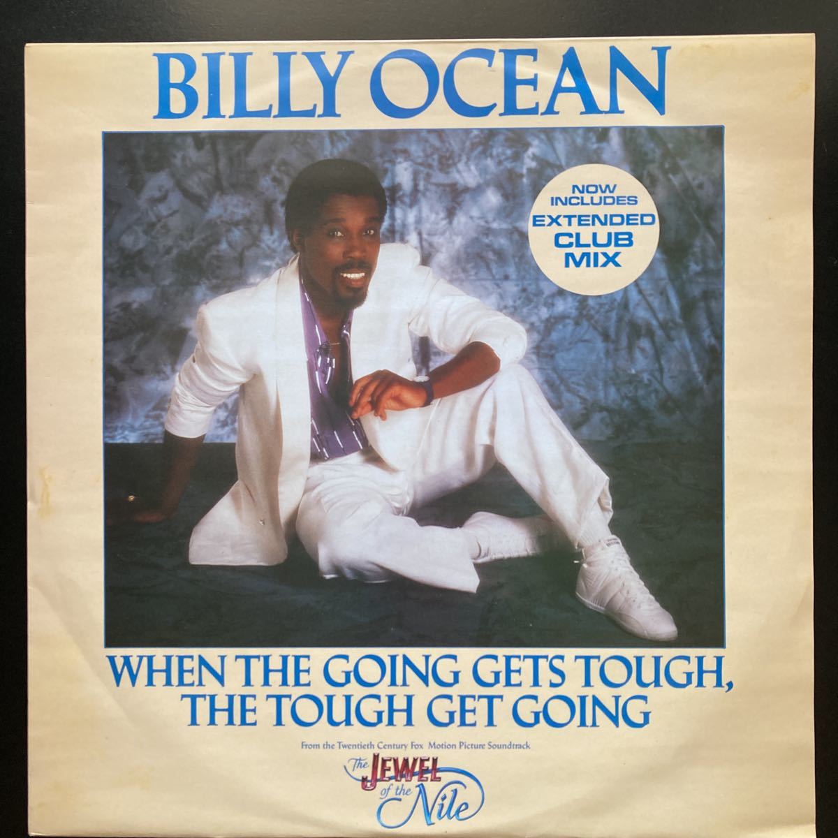 12inch BILLY OCEAN / WHEN THE GOING GETS TOUGH, THE TOUGH GET GOINGの画像1