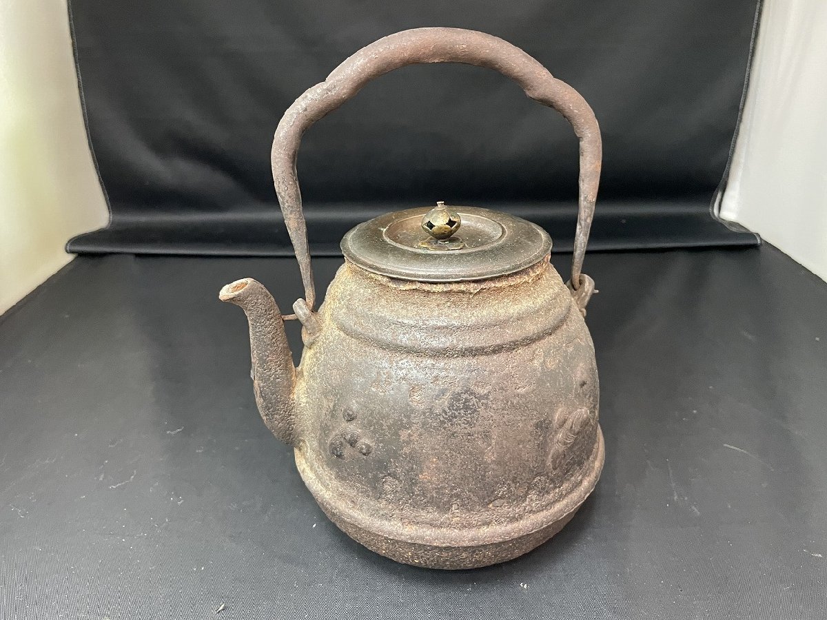 爆買い低価 ヤフオク! - 龍文堂 骨董品 茶道具 鉄瓶 technicallifecare.com