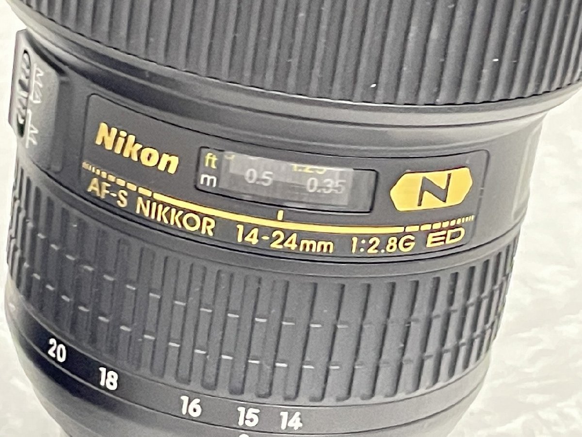 ○美品【Nikon ニコン 大三元レンズ 広角 AF-S NIKKOR 14-24mm f/2.8G