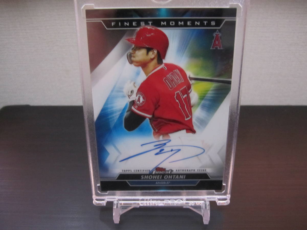 2020 TOPPS FINEST MOMENTS 大谷翔平直筆サインカード|代購幫