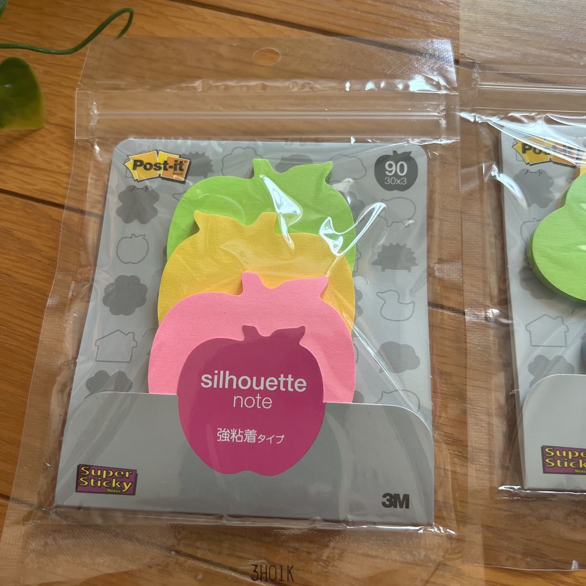 【新品即決】ポストイット　アップル　吹き出し付箋セットPost-it 付箋紙 スリーエムジャパン株式会社 メモ帳りんごマンガ強粘着_画像2