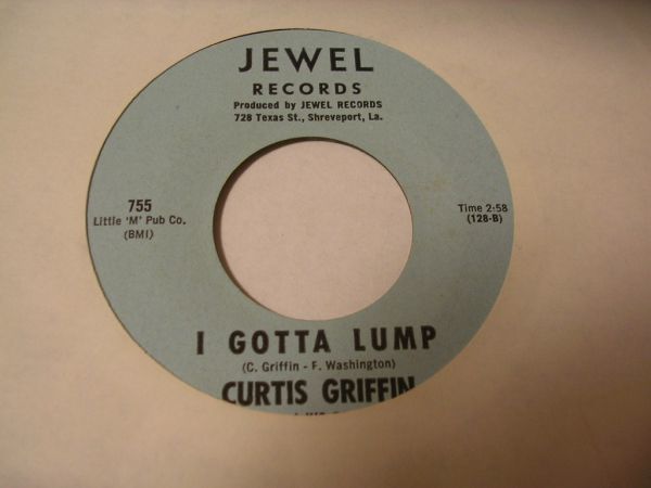 ●SOUL 60'S R&B 45●CURTIS GRIFFIN/ I GOTTA LUMP_画像1