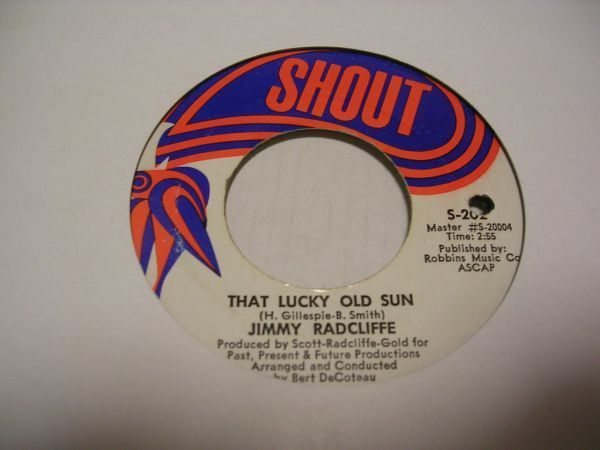 ●SOUL45●JIMMY RADCLIFFE / THAT LUCKY OLD SUN / SO DEEP_画像1