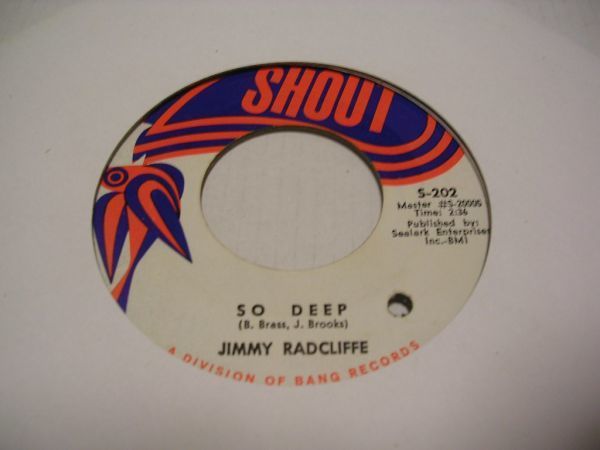 ●SOUL45●JIMMY RADCLIFFE / THAT LUCKY OLD SUN / SO DEEP_画像2