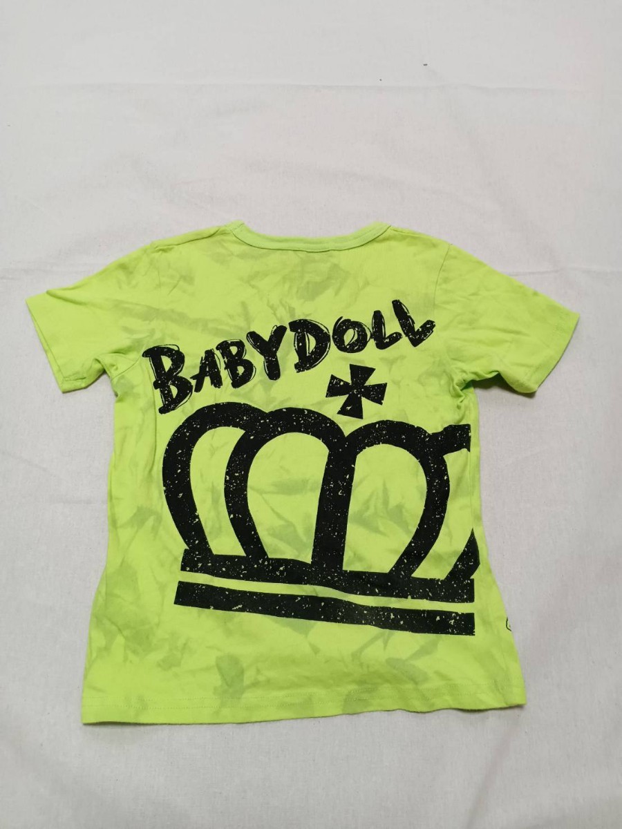 BABYDOLL ベビードール ディズニーコラボ 半袖Ｔシャツ モンスターズインク 蛍光カラー キャラクター 美品 140 中古品の画像5