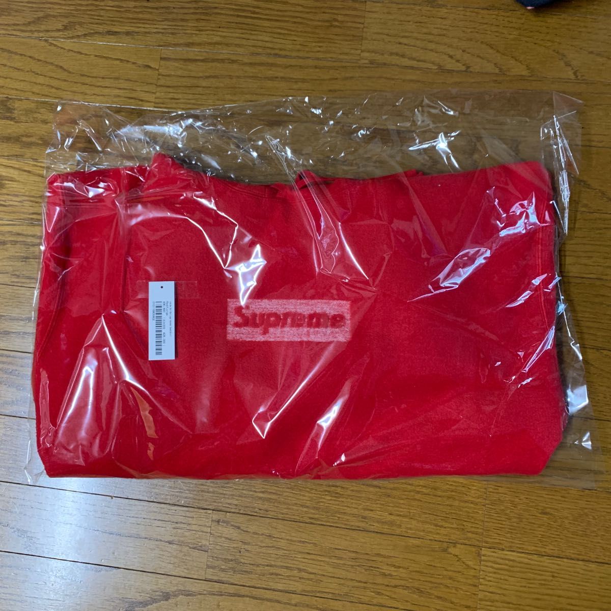 Supreme Inside Out Box Logo Hooded Sweatshirt Red L