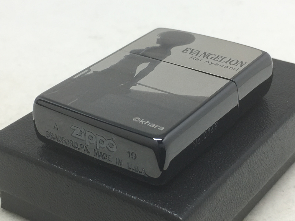 送料無料 エヴァンゲリオン新劇場版 ZIPPO Rei with Moon_画像4