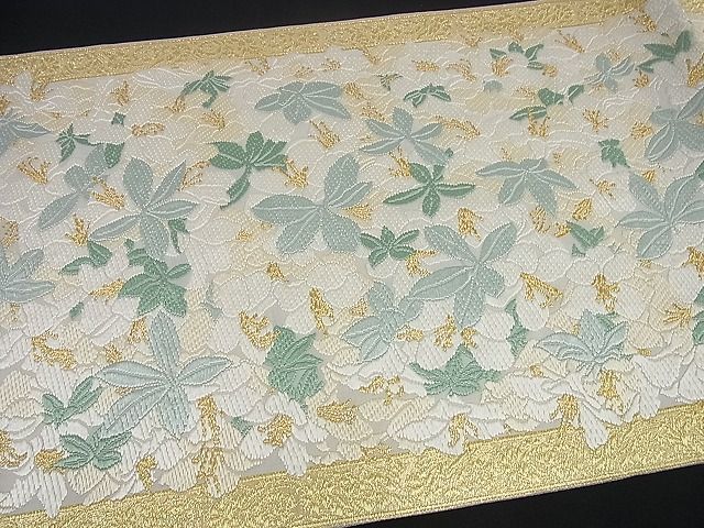 平和屋着物□極上 皇室・伊勢神宮御用 御御帯 山口美術織物 山口弘躬