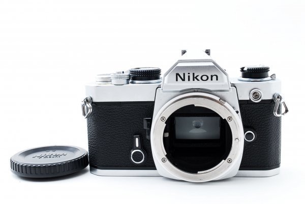 超美品 NIKON FM シルバー フィルムカメラ モルト新品交換済 Y526-