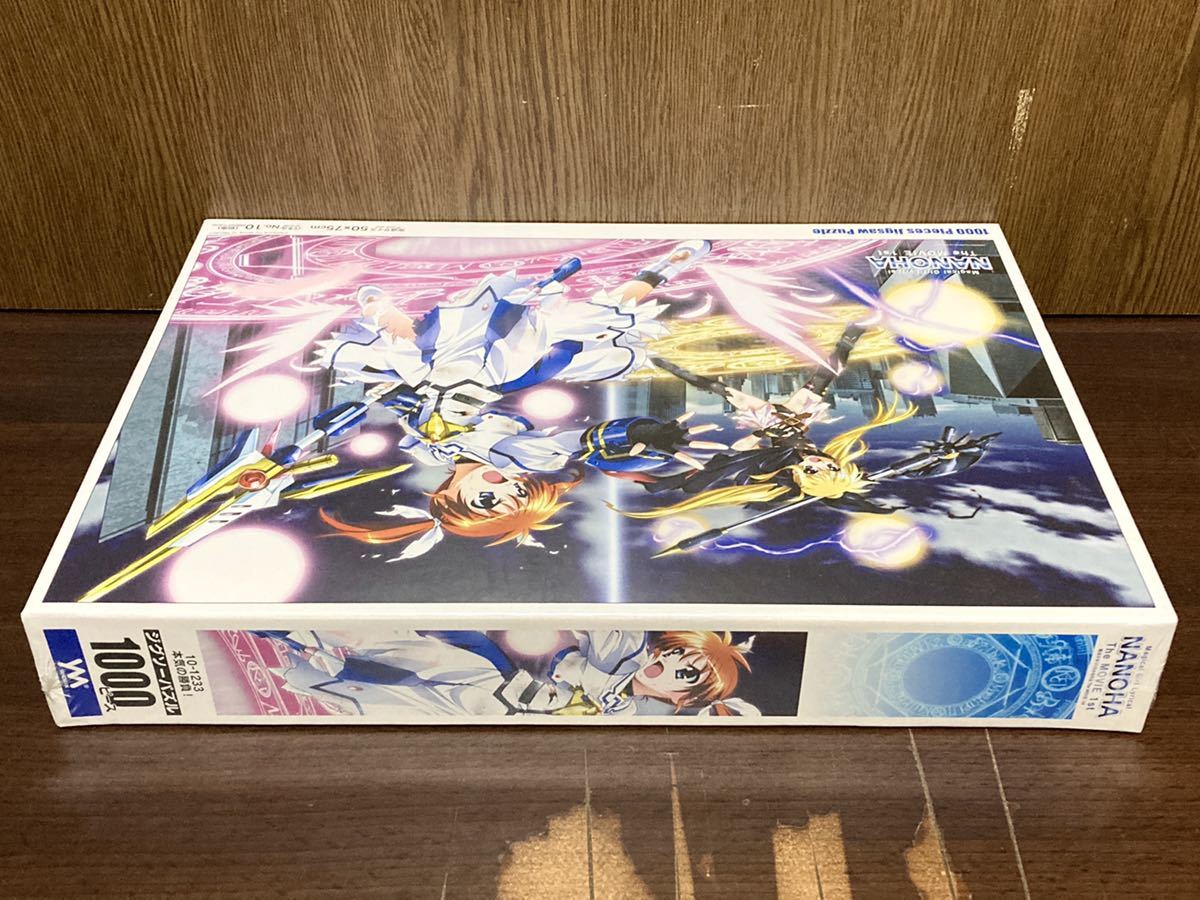 フィルム未開封 魔法少女 リリカル なのは MOVIE 本気の勝負 Magical NANOHA ジグソーパズル パズル JIGSAW PUZZLE 1000ピース やのまん_画像4