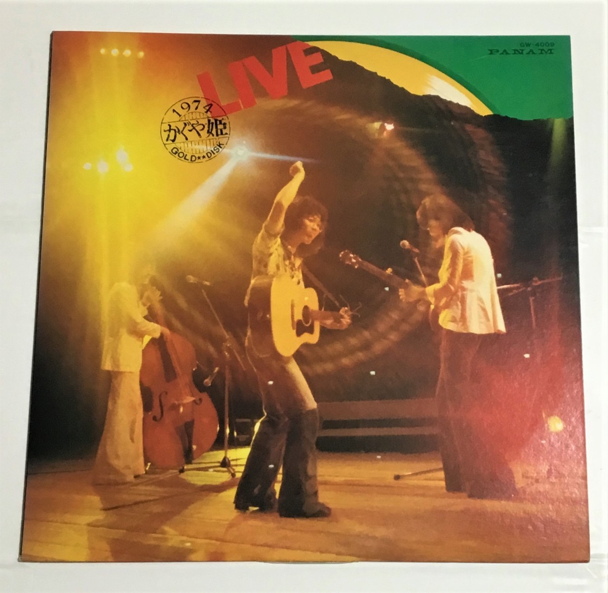 ΦΦ LPレコード かぐや姫 1974LIVE クラウン_画像1