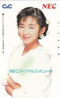 ◆斉藤由貴 NECテレカ14_画像1