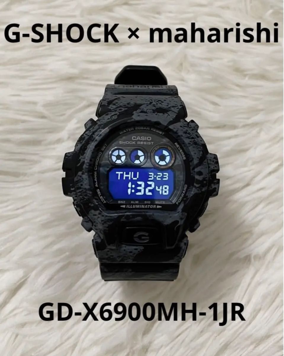 【美品】CASIO G-SHOCK マハリシ GD-X6900MH-1JR