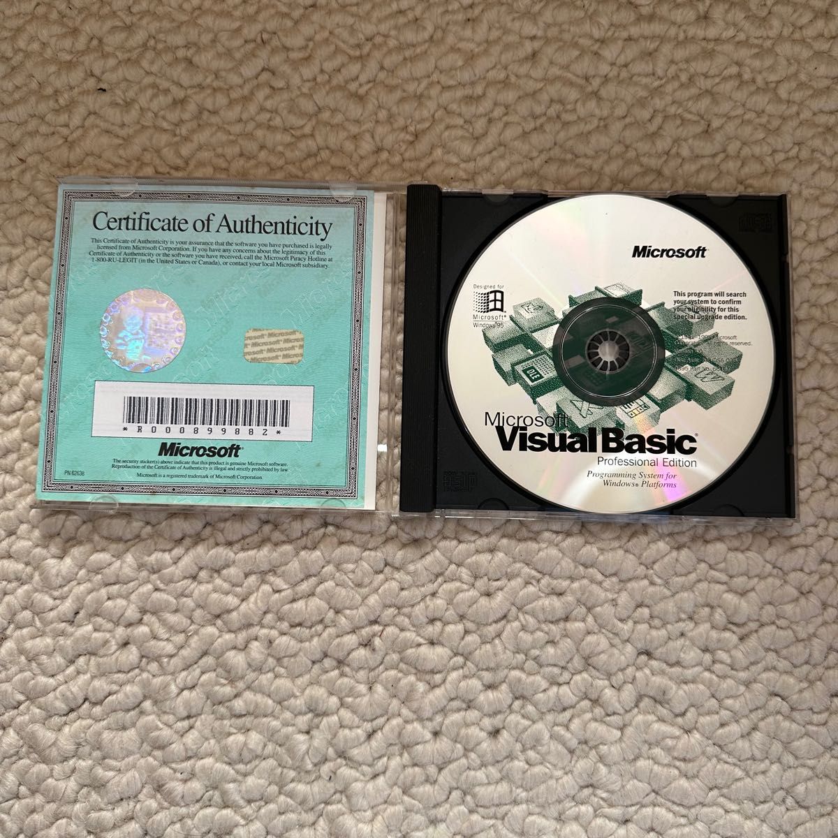 初代 Visual Basic Professional Edition CD-ROM