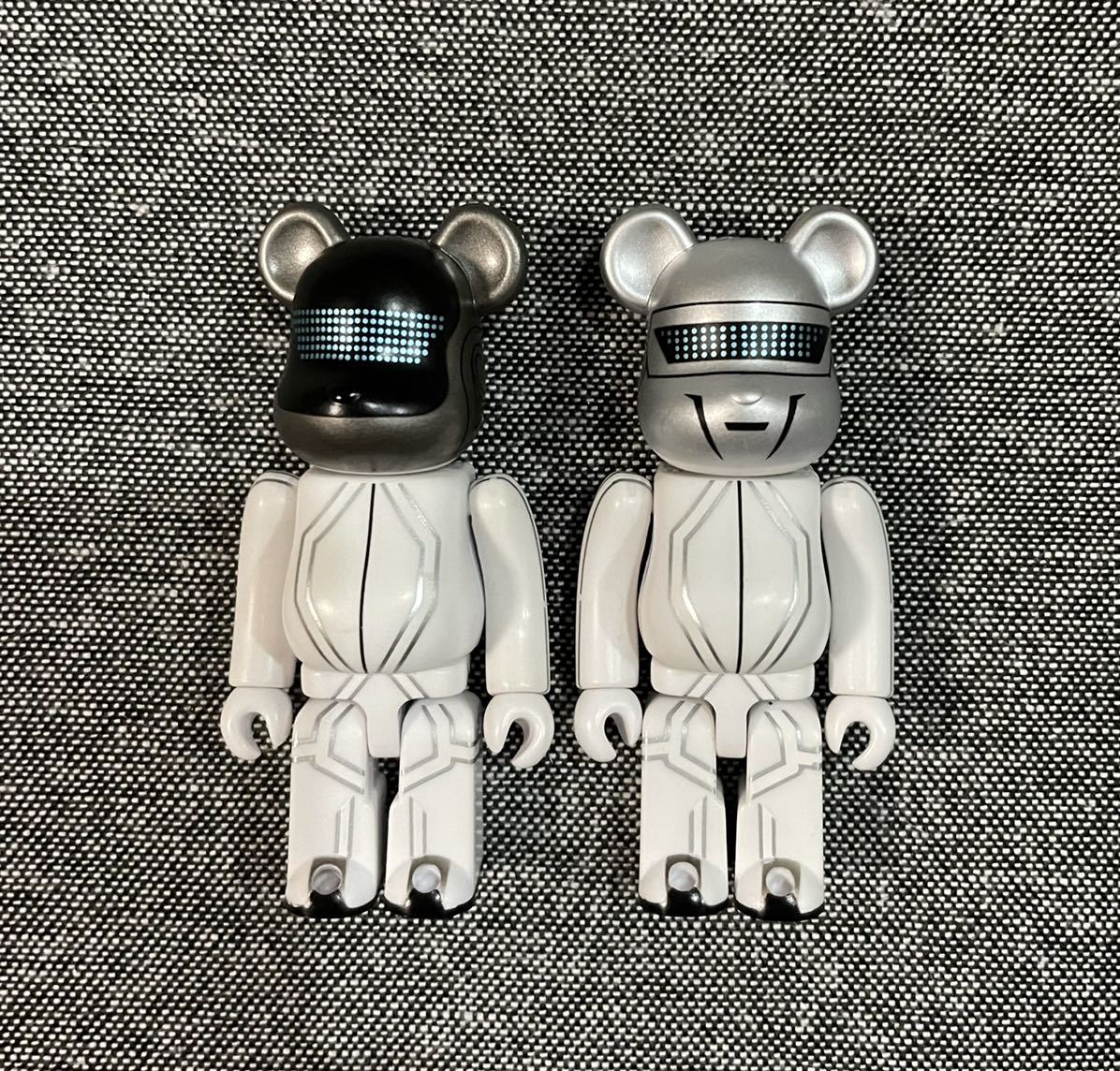 ベアブリック シリーズ21 SF ダフトパンク 2個 セット トロン ディズニー daftpunk TRON Disney 100% BE@RBRICK メディコムトイ ③