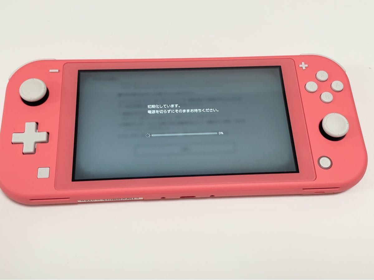 美品 Nintendo Switch Lite コーラル ニンテンドースイッチ 本体