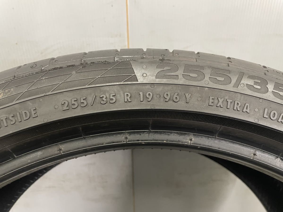 255/35R19(96Y)MOE[商品番号6287] コンチネンタル Conti Sport Contact5 SSR 2021年製 1本 255/35/19_画像3