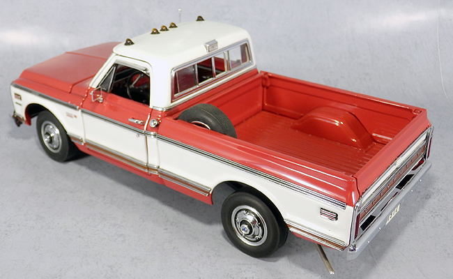 ダンバリー・ミント 1972 シボレー C10 シャイアン ＋ gmp 車載牽引トレーラー 1/24 CHEVROLET CHEYENNE セット 絶版_画像8