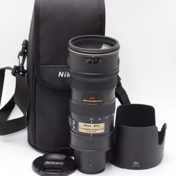 【極上品】Nikon ニコン AF-S 70-200mm F2.8G VR Nikkor ED #1438
