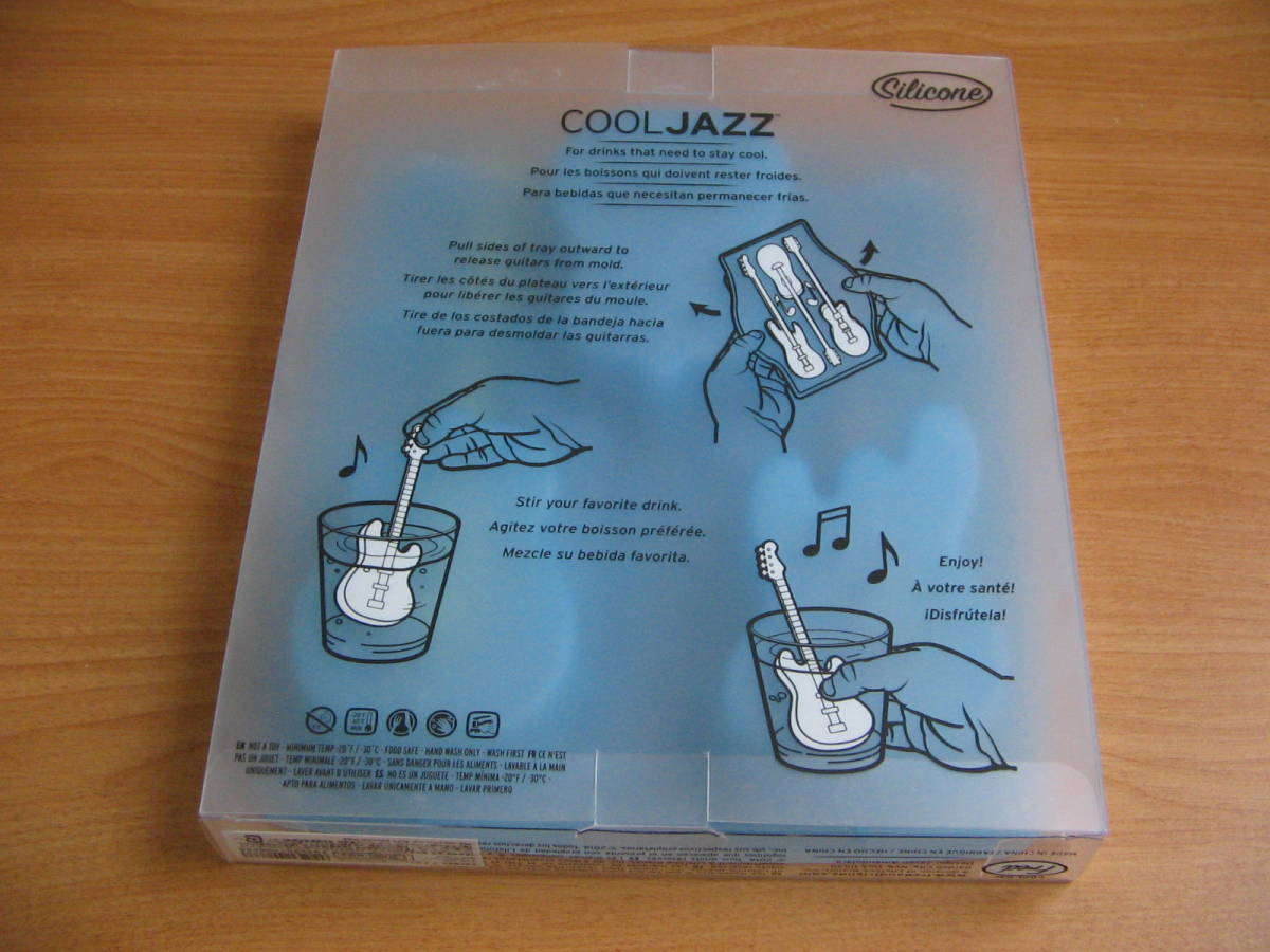 Fred cool jazz прохладный Jazz лёд tray гитара type силикон льдогенератор тарелка 