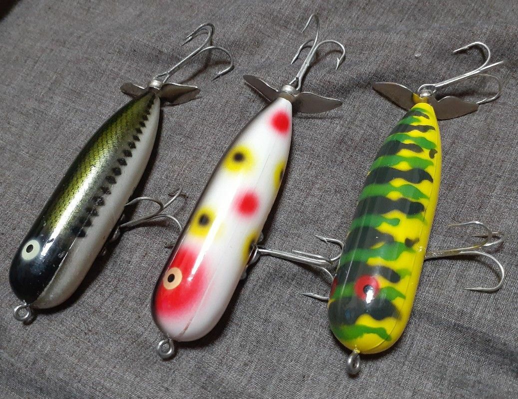 HEDDON★ヘドン★MAGNUM TORPEDO★マグナムトーピード★ダイリツ期★3点セット★オールド★横割れ★新品未使用★中古