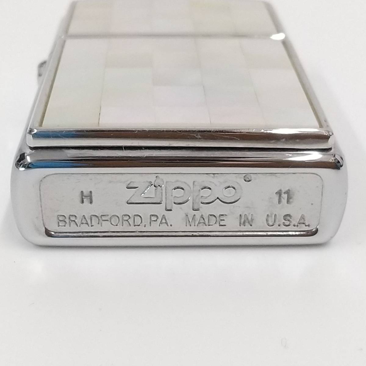 I-5【ZIPPO】ジッポー　LARK/ラーク シェルプレート 11年製_画像3