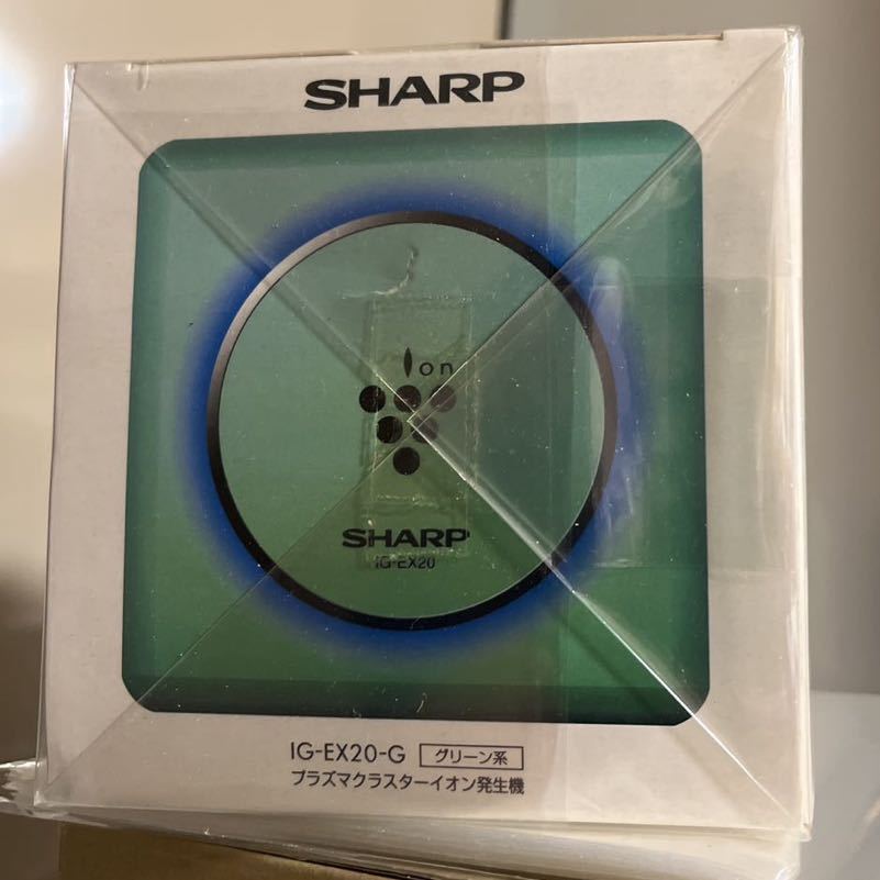  не использовался товар SHARP sharp IG-EX20 зеленый "plasma cluster" система очищения воздуха ионами ион появление машина туалет вход умывание .tere Work стол Work офисная работа новый товар 